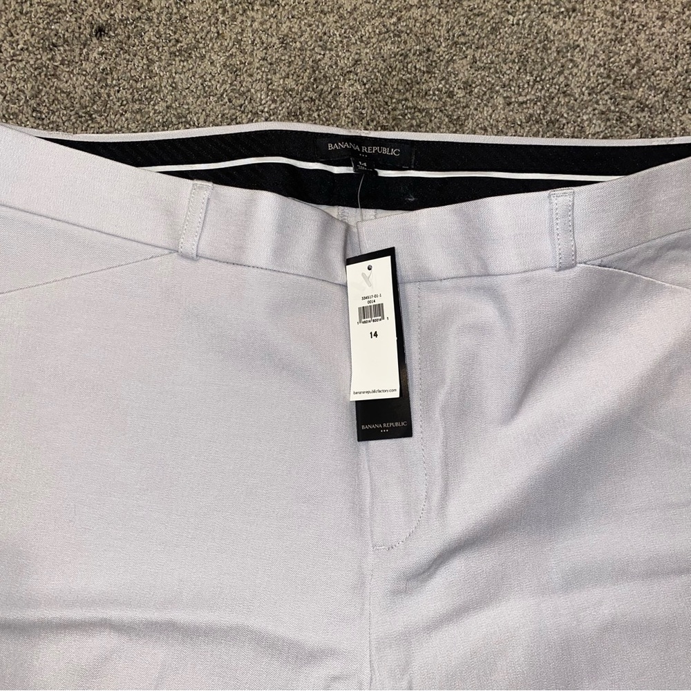 Banana Republic, off-white pants, size 14 - Picture 2 of 4